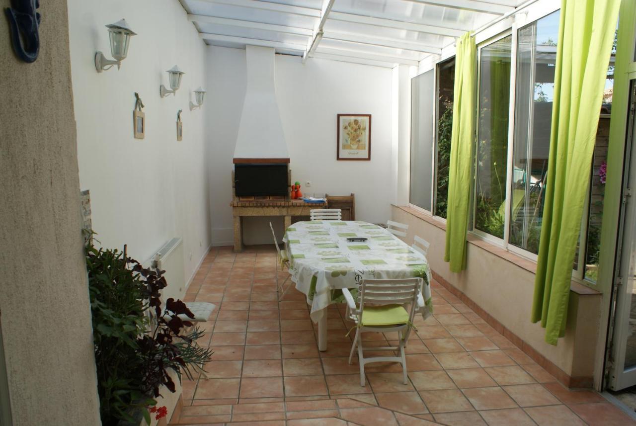 Spacieuse Maison De Village Climatisee Avec Jardin Patio Bessan Eksteriør bilde